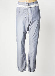 Pantalon drept țesătură poplin mărime normală albastru SCOTCH & SODA femeie