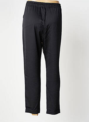 Pantalon slim talie elastică mărime normală negru RELISH femeie