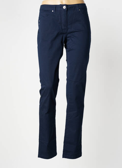 Pantalon slim albastru BRANDTEX femeie