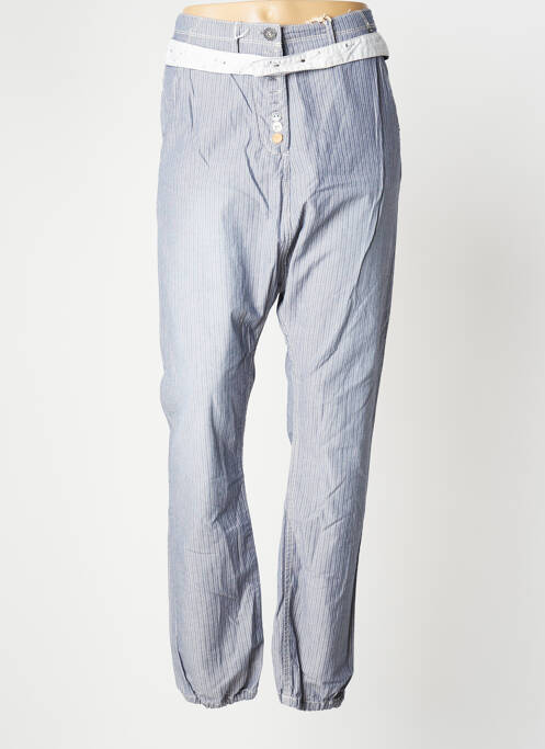 Pantalon drept albastru SCOTCH & SODA femeie