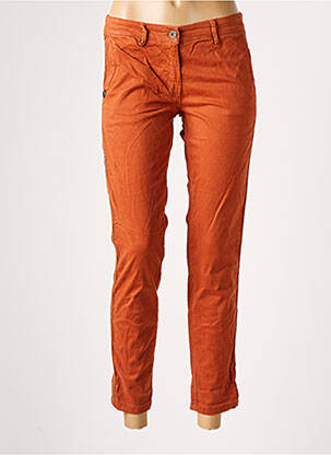 Pantalon 7/8 portocaliu PAKO LITTO femeie