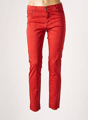 Pantalon slim portocaliu PAKO LITTO femeie