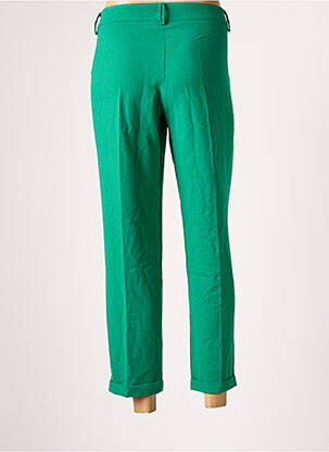 Pantalon 7/8 elasticitate mărime normală verde PAKO LITTO femeie