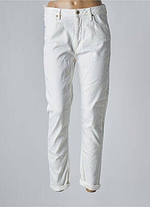 Blugi cu croială slim alb REIKO femeie