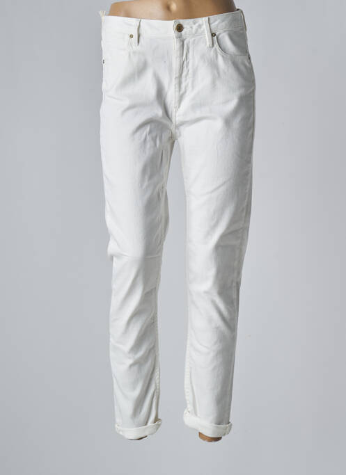 Blugi cu croială slim alb REIKO femeie