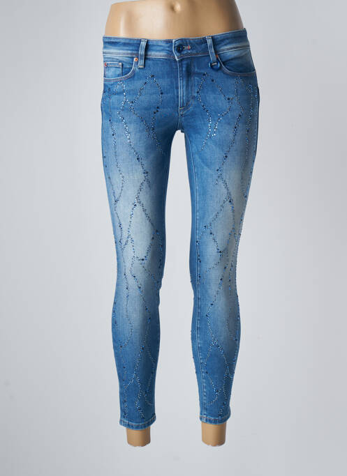 Blugi skinny albastru SALSA femeie