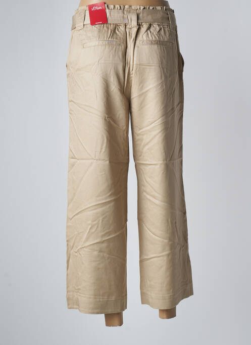 Pantalon 7/8 bej S.OLIVER femeie