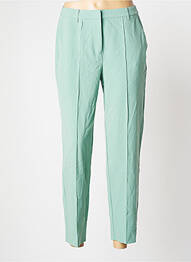 Pantalon drept elasticitate mărime normală verde ICHI femeie