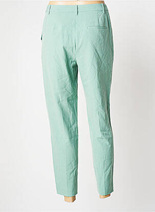 Pantalon drept elasticitate mărime normală verde ICHI femeie