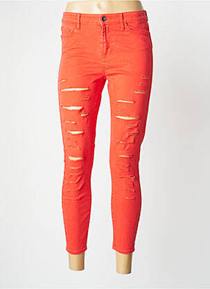 Pantalon slim roșu VANS femeie