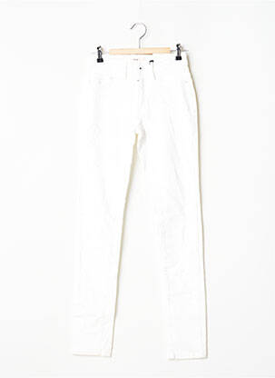 Pantalon slim bej ICHI femeie