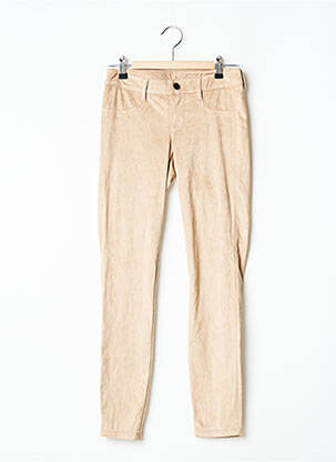 Pantalon drept elasticitate talie joasă bej BENETTON femeie