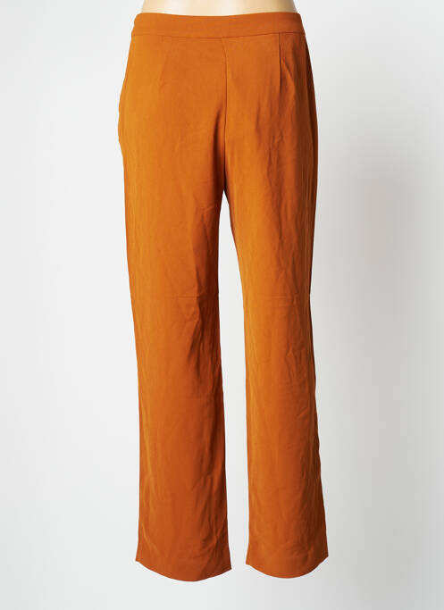 Pantalon drept maro ICHI femeie