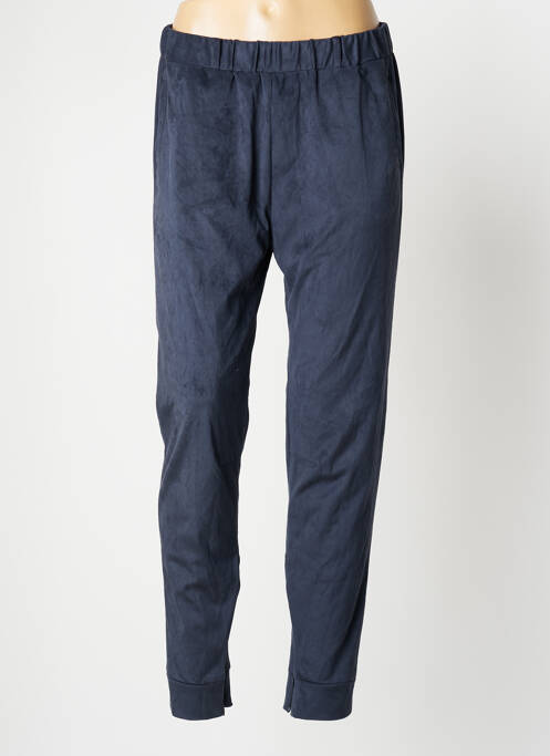 Pantalon slim albastru ICHI femeie