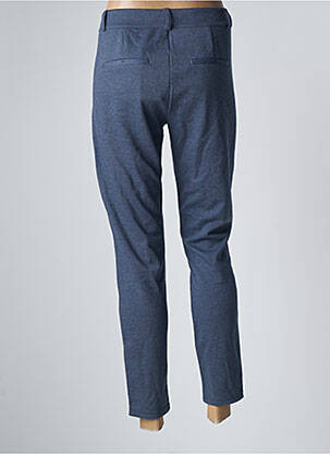 Pantalon 7/8 elasticitate mărime normală albastru FRANSA femeie