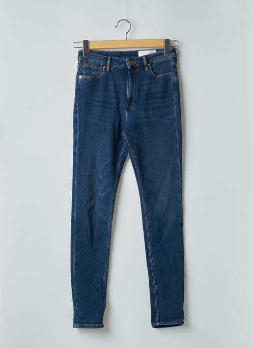 Blugi skinny albastru REIKO femeie