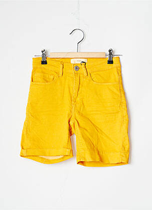 Șort galben ICHI femeie