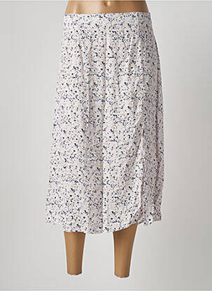 Fustă midi violet ICHI femeie