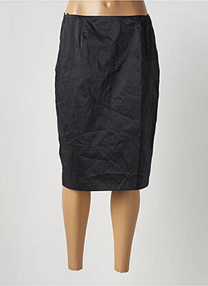 Fustă midi talie cu cleme negru VERA MONT femeie