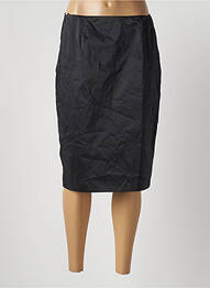 Fustă midi talie cu cleme negru VERA MONT femme