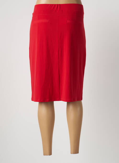 Fustă midi roșu COMMA, femeie
