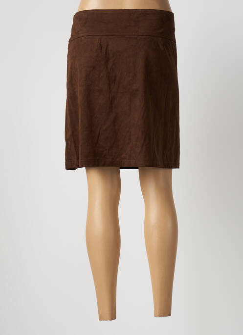 Fustă scurtă maro MOLLY BRACKEN femeie