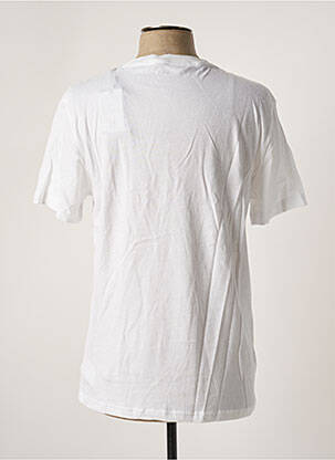 Tricou broderie mâneci scurte alb TOMMY HILFIGER bărbat