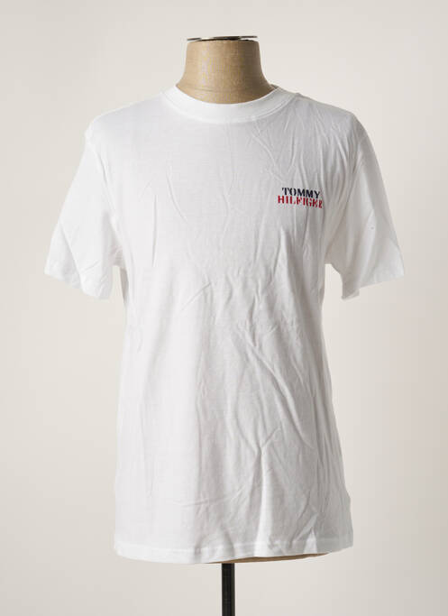 Tricou alb TOMMY HILFIGER bărbat