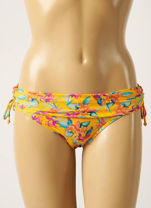 Chiloți de baie galben SUN PROJECT femeie