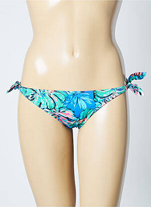 Chiloți de baie reversibil bikini albastru PRIMADONNA femeie