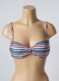 Sutien de costum de baie elasticitate top bentiță albastru SUN PROJECT femme
