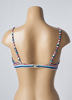 Sutien de costum de baie elasticitate top bentiță albastru SUN PROJECT femeie