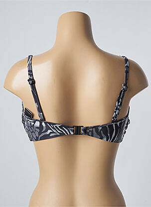 Sutien de costum de baie elasticitate top sutien modelat gri FANTASIE femeie