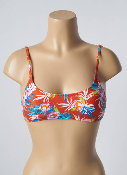 Sutien de costum de baie elasticitate top bentiță portocaliu SUN PROJECT femme