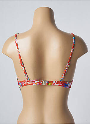 Sutien de costum de baie elasticitate top sutien push-up portocalie SUN PROJECT femeie