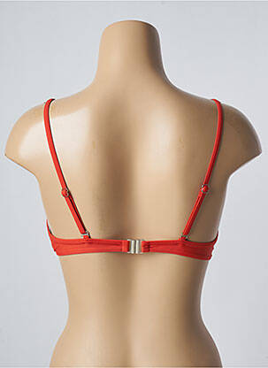 Sutien de costum de baie elasticitate top sutien push-up portocalie SUN PROJECT femeie