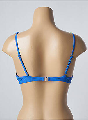 Sutien de costum de baie elasticitate top sutien push-up albastru SUN PROJECT femeie