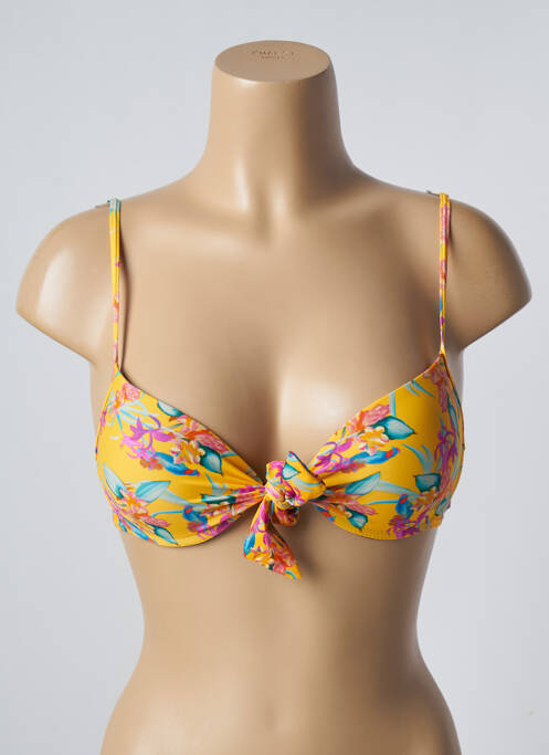 Sutien de costum de baie galben SUN PROJECT femeie