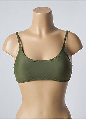 Sutien de costum de baie elasticitate sutiene verde SUN PROJECT femeie