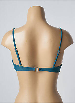 Sutien de costum de baie elasticitate sutien balconet cu decolteu înalt verde SUN PROJECT femeie