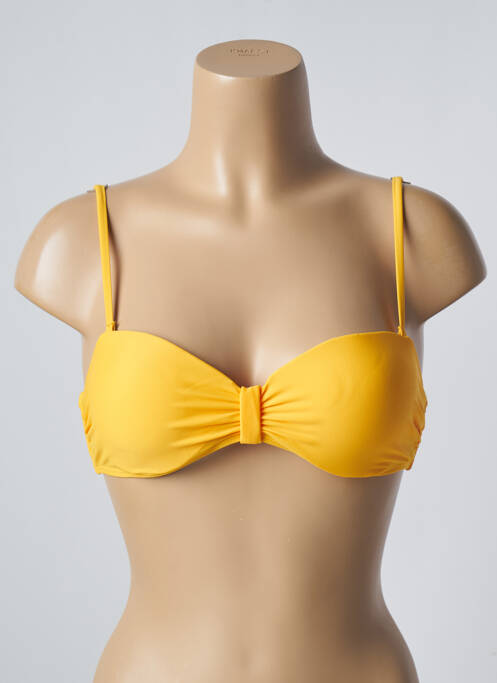 Sutien de costum de baie galben SUN PROJECT femeie