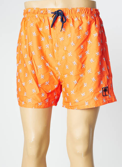 Șort de baie portocaliu SUN PROJECT bărbat