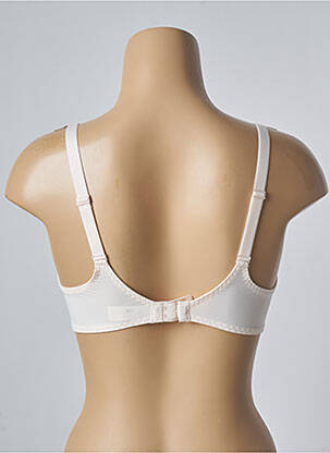 Sutien efect material satinat sutien cupe întregi cu decolteu înalt roz SIMONE PERELE femeie