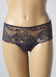 Shorty țesătură dantelă maro SIMONE PERELE femme