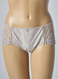 Shorty finisaj dantelă gri EMPREINTE femme