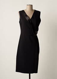 Rochie midi mâneci lungi mâneci lungi negru MATHIEU PARIS femme