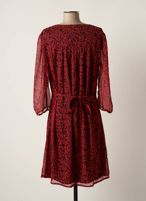 Rochie midi roșu CHRISTINE LAURE femeie