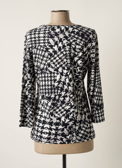 Tricou mâneci 3/4 mâneci 3/4 negru BARBARA LEBEK femme