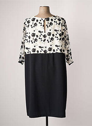 Rochie midi mâneci lungi mâneci lungi negru SPG WOMAN femeie