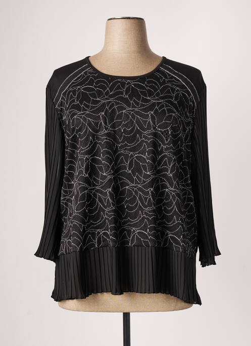 Top negru GRIFFON femeie